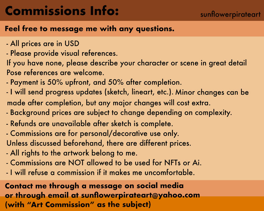 Commission Terms of Service Commission Terms of Service